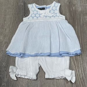 Wendy Bellissimo Baby Girl Outfit 6 months Lace OC13